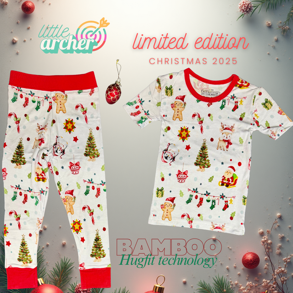 Little Archer Christmas Pajamas — Limited Edition