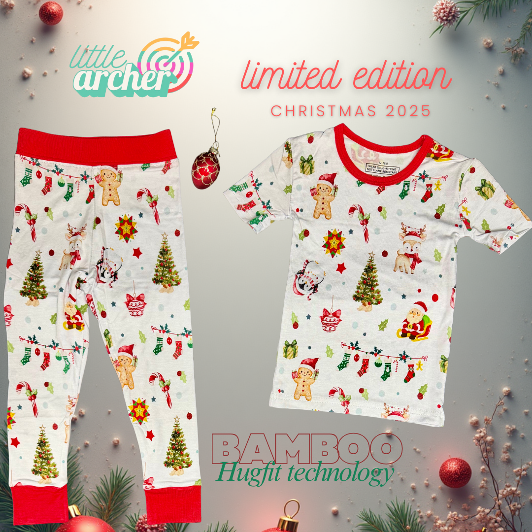Little Archer Christmas Pajamas — Limited Edition