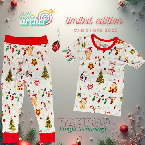 Little Archer Christmas Pajamas — Limited Edition